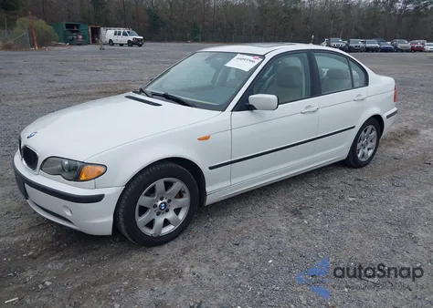 2005 BMW 325I из США, поврежденный, VIN WBAET37425NJ87367